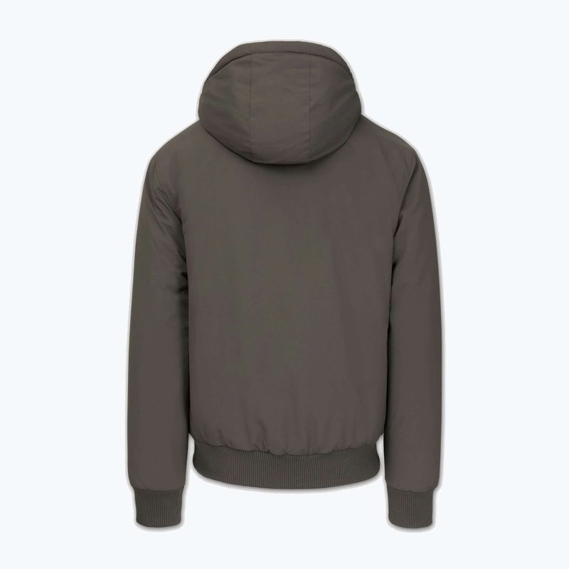 Geacă de iarnă pentru bărbați Pitbull Elkwood 3 Sherpa Hooded taupe 6