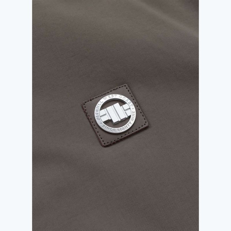 Geacă de iarnă pentru bărbați Pitbull Elkwood 3 Sherpa Hooded taupe 8