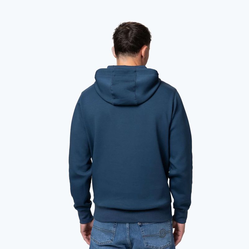 Bluză pentru bărbați Pitbull Sampson Hooded Sweatshirt petrol blue 3