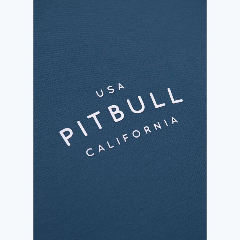 Bluză pentru bărbați Pitbull Sampson Hooded Sweatshirt petrol blue 8