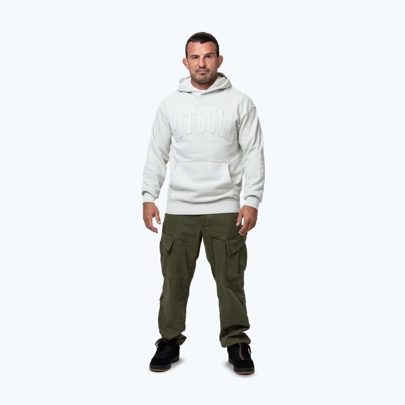 Bluză pentru bărbați Pitbull Orlando Hooded white stone 2