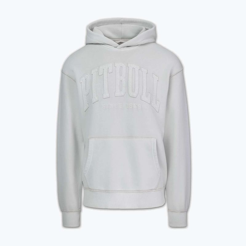 Bluză pentru bărbați Pitbull Orlando Hooded white stone 4
