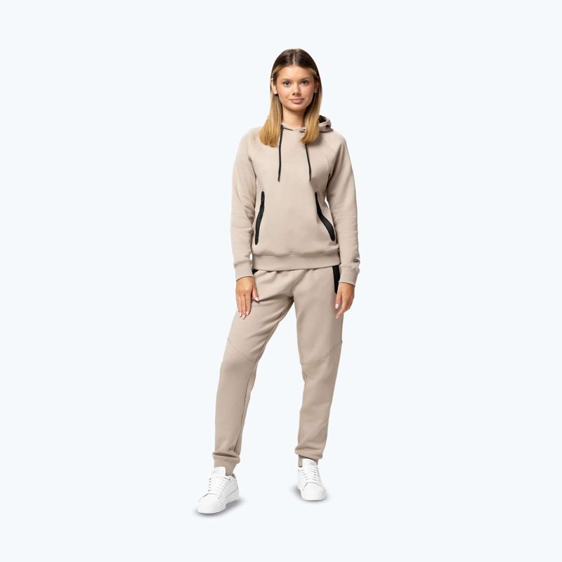 Bluză pentru femei Pitbull Explory Hooded cappucino 2