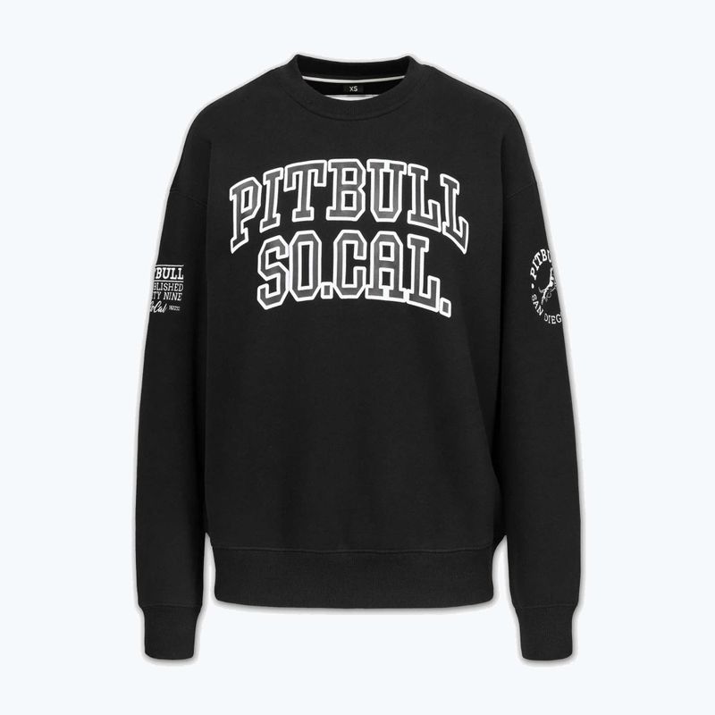 Bluză pentru femei Pitbull Crewneck Fiora black/black 5
