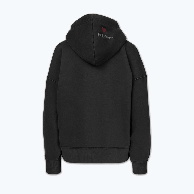 Bluză pentru femei Pitbull Thick & Thin Hooded dark graphite 5