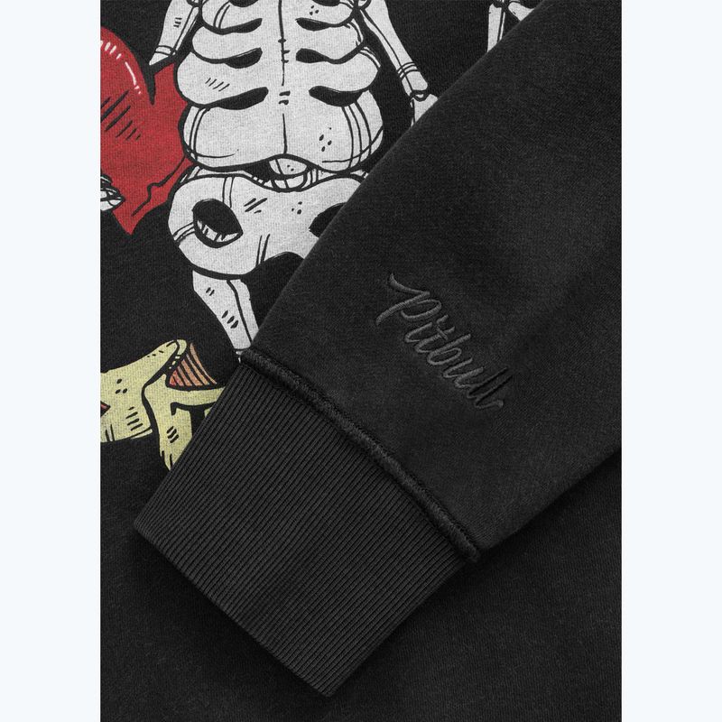 Bluză pentru femei Pitbull Thick & Thin Hooded dark graphite 9