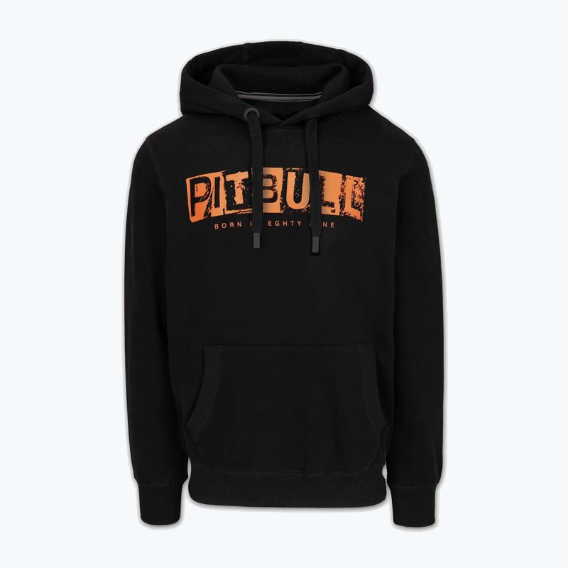 Bluză pentru bărbați Pitbull Blacky Hooded black 4