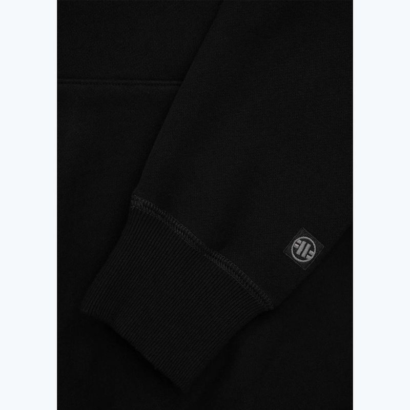 Bluză pentru bărbați Pitbull Blacky Hooded black 9