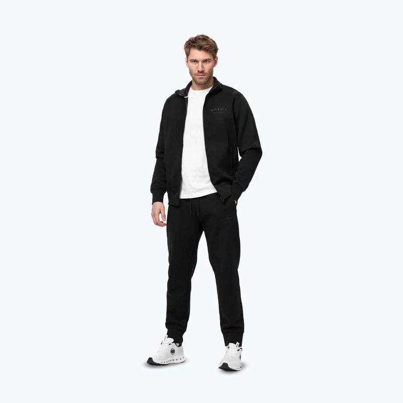 Bluză pentru bărbați Pitbull Sampson Zip black 2