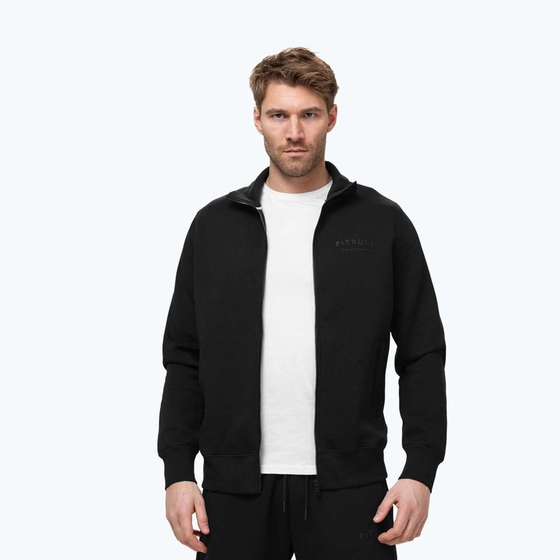 Bluză pentru bărbați Pitbull Sampson Zip black 4