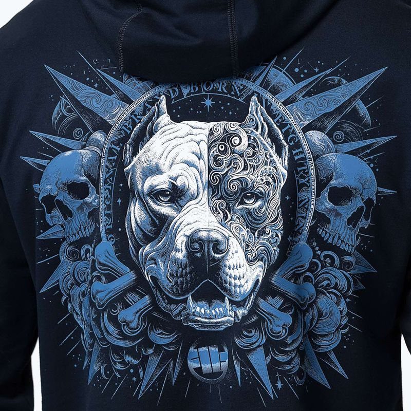 Bluză pentru bărbați Pitbull World Sweatshirt Hooded dark navy 4