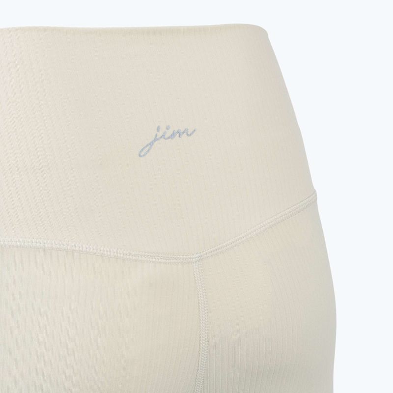 Colanți de yoga pentru femei JOYINME Unity Ribbed 7/8 buttercream 10