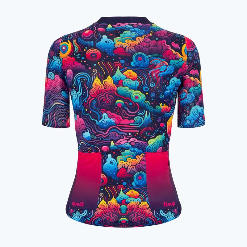 Tricou de ciclism pentru femei Quest Pink Cosmos W 7