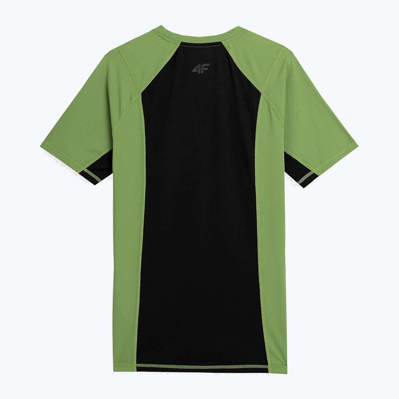 Tricou de antrenament pentru bărbați 4F M437 verde 2