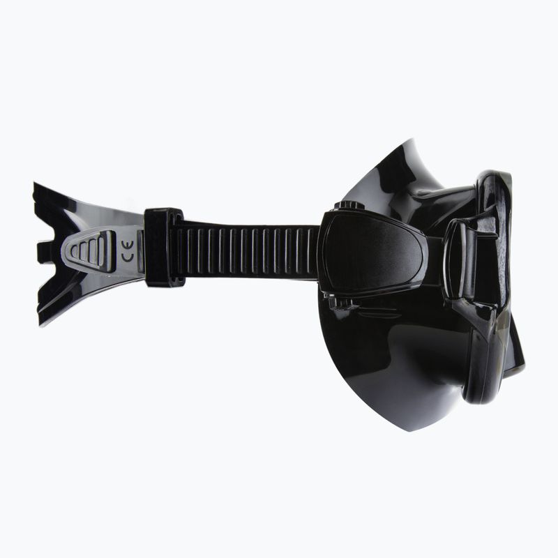 Set de snorkeling AQUASTIC Mască + Tub negru MSA-01C 4
