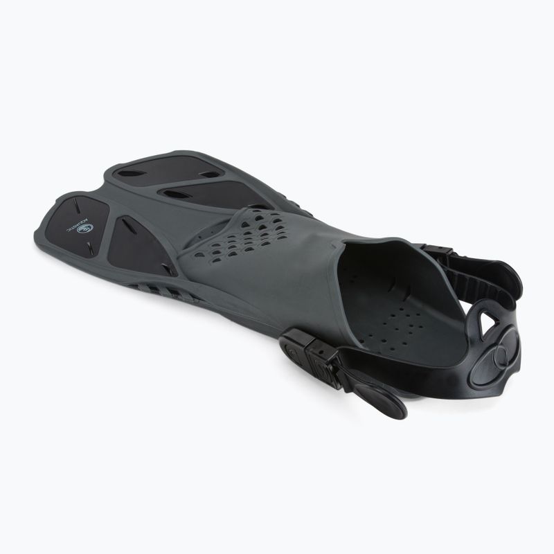 Set de snorkeling AQUASTIC Mască + Tub negru SMFK-01SC 10