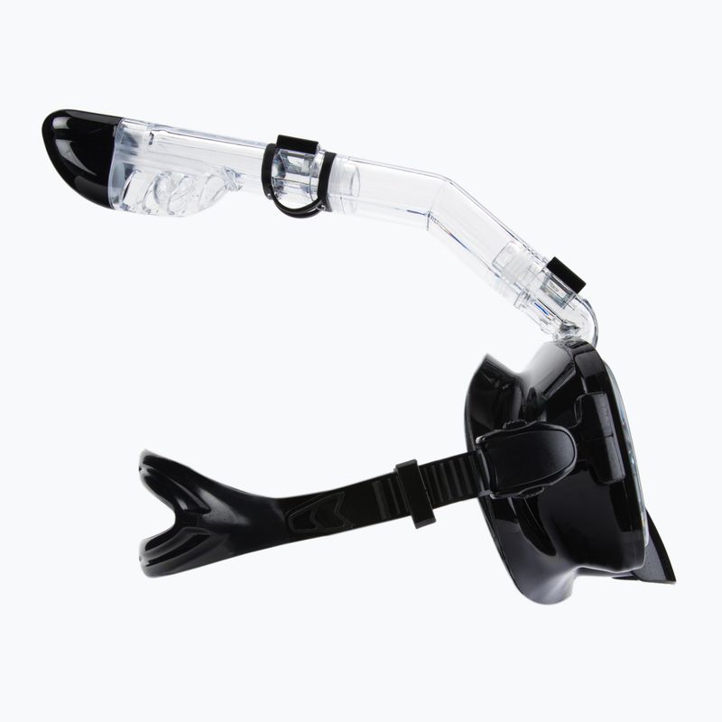 Set de snorkeling AQUASTIC Mască + Tub negru SMFK-01SC 14