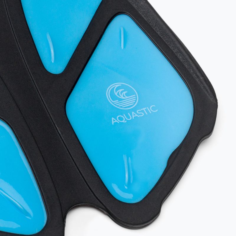 Set de snorkeling pentru copii AQUASTIC Mască + Aripioare + Tub albastru MSFK-01SN 9