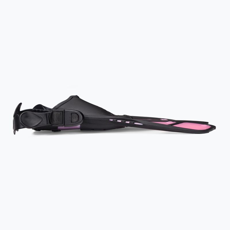 Set de snorkeling pentru copii AQUASTIC Mască + Aripioare + Tub roz MSFK-01SR 4