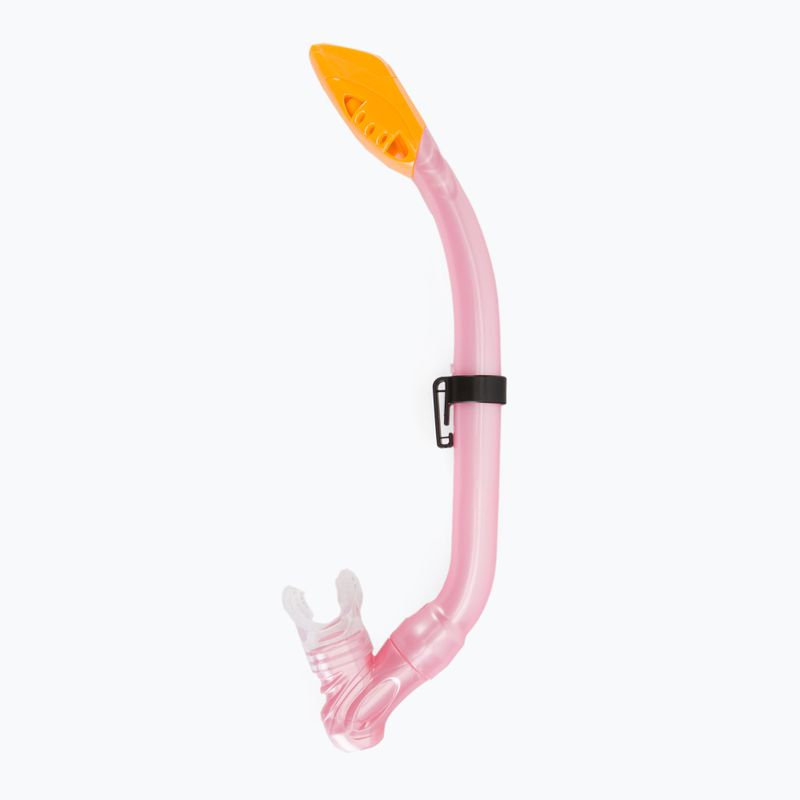 Set de snorkeling pentru copii AQUASTIC Mască + Aripioare + Tub roz MSFK-01SR 17