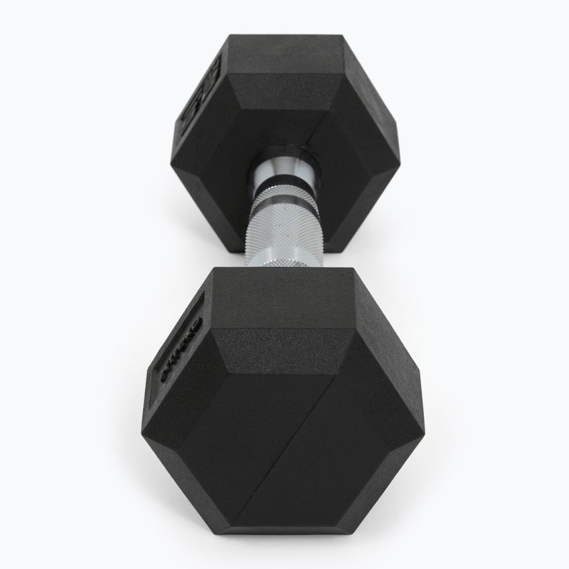 Ganteră cauciucată XTREXO Hex HXD25 2.5 kg 6