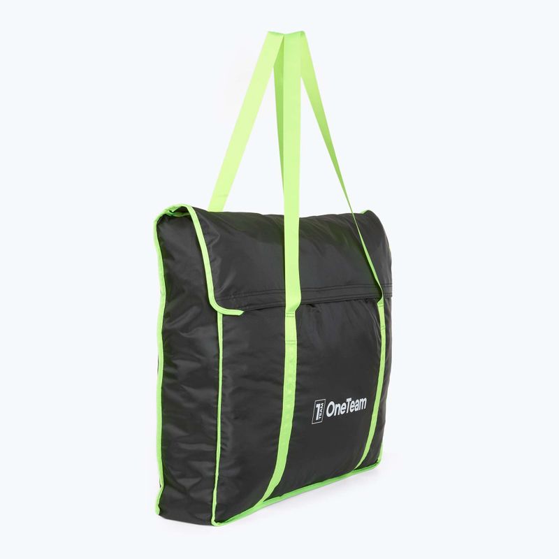Geantă pentru transportul porții OneTeam Swiftgoal 120 x 70 cm black/green 2