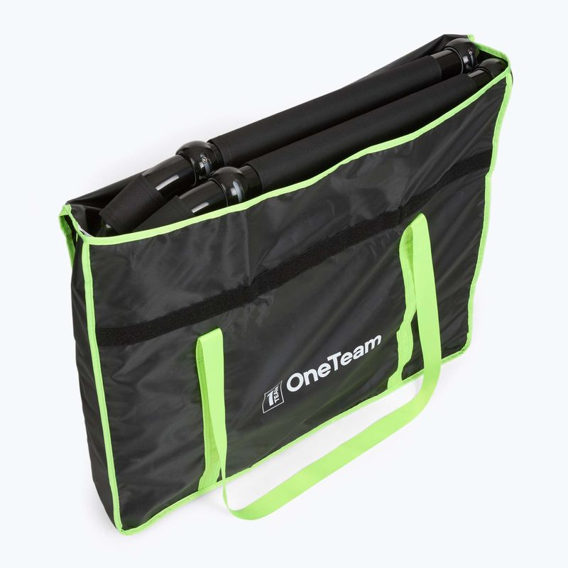 Geantă pentru transportul porții OneTeam Swiftgoal 120 x 70 cm black/green 7