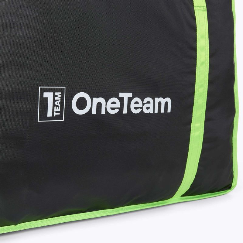 Geantă pentru transport poartă OneTeam Swiftgoal 180 x 120 cm negru/verde 5