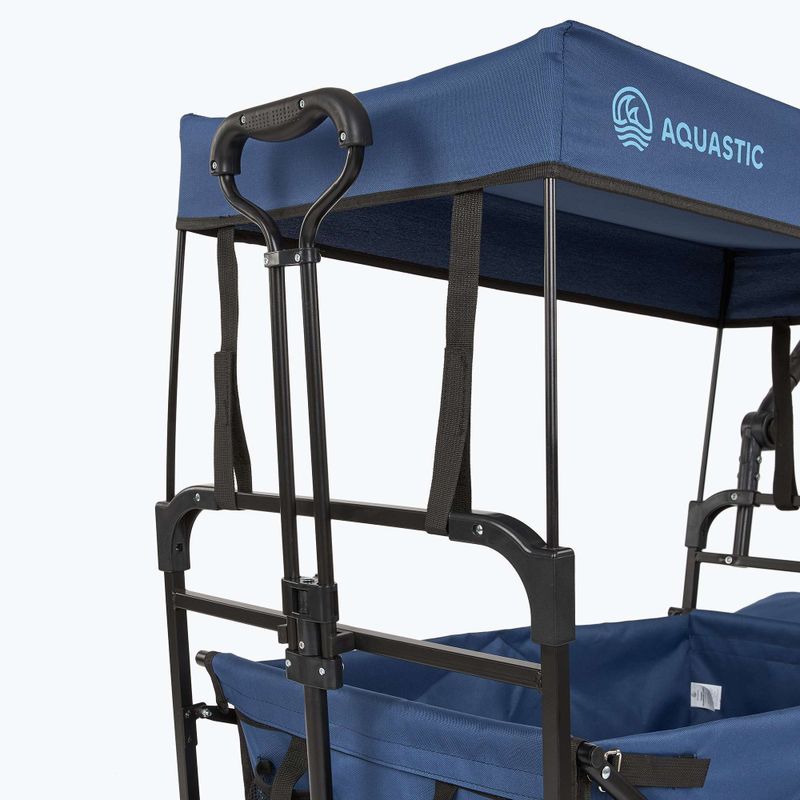 Cărucior de transport AQUASTIC Cart albastru 5