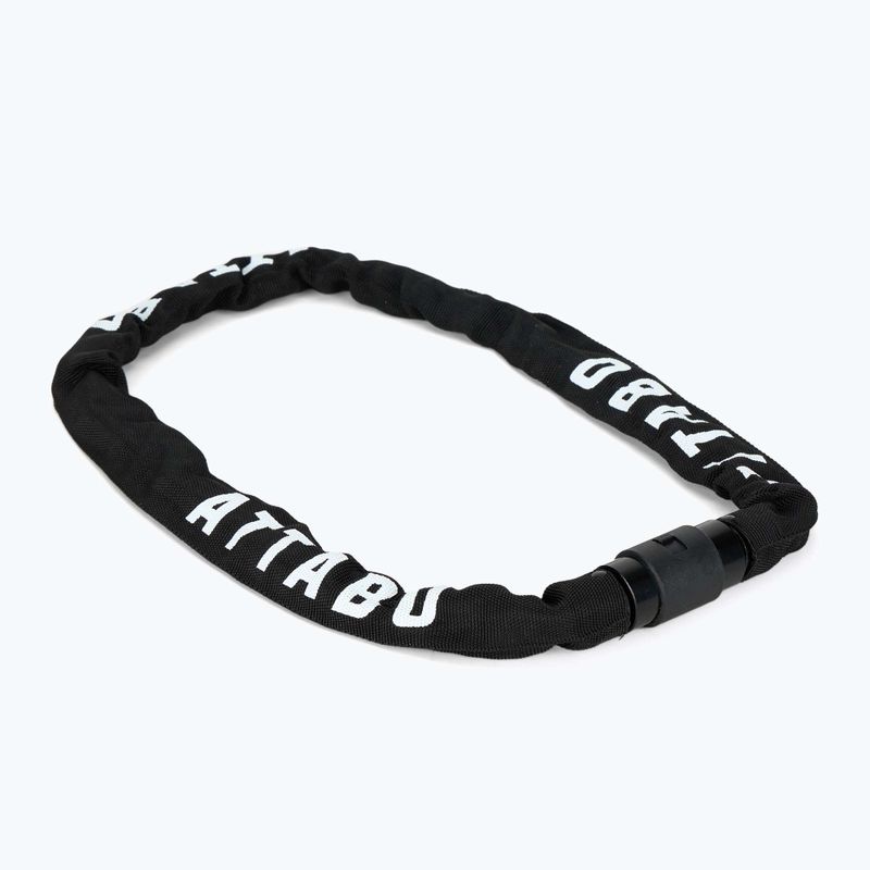 Lacăt de bicicletă ATTABO C.100 lanț 6 mm negru 4