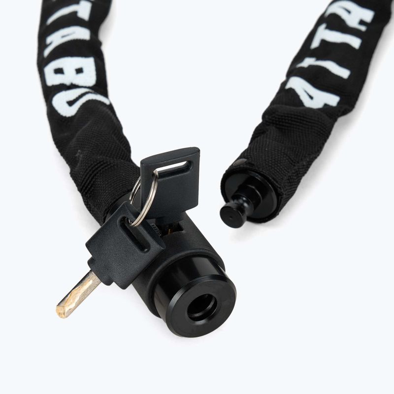 Lacăt de bicicletă ATTABO C.100 lanț 6 mm negru 5