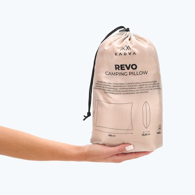 Pernă de călătorie KADVA Revo beige 5