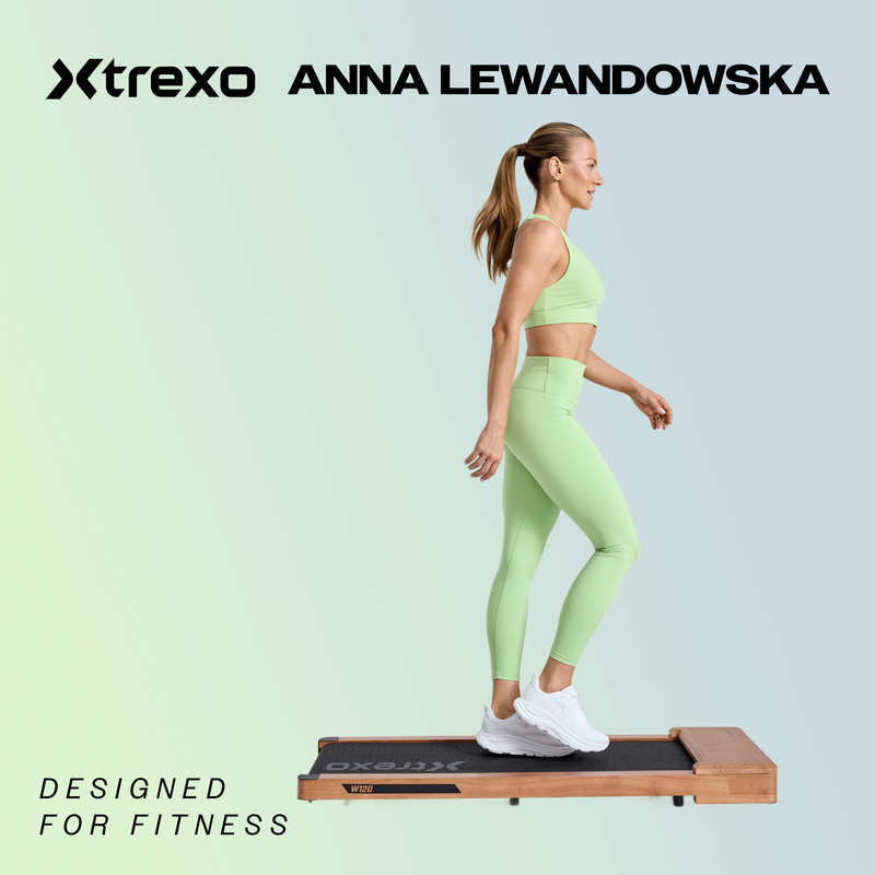 Bandă de alergare electrică XTREXO Walking Pad W200 neagră 2