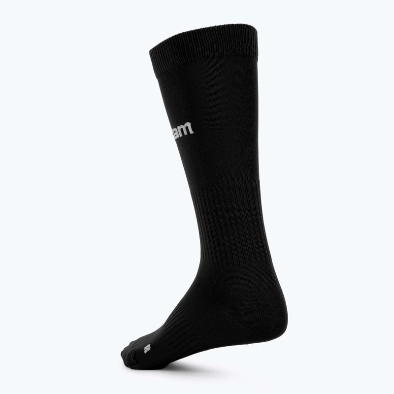 Șosete de fotbal pentru copii OneTeam Precision football socks set 2-pack negru 2