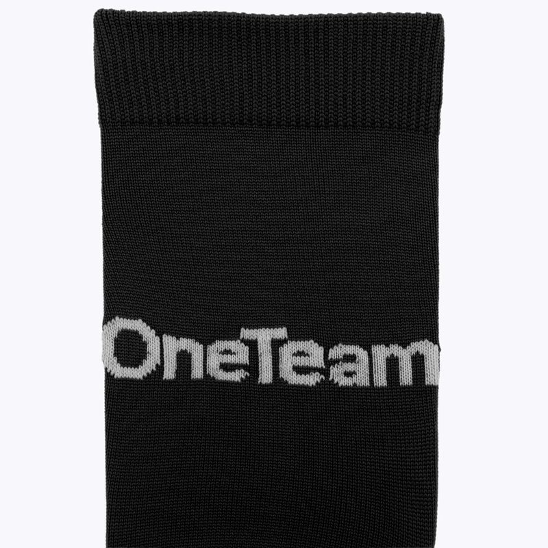 Șosete de fotbal pentru copii OneTeam Precision football socks set 2-pack negru 3