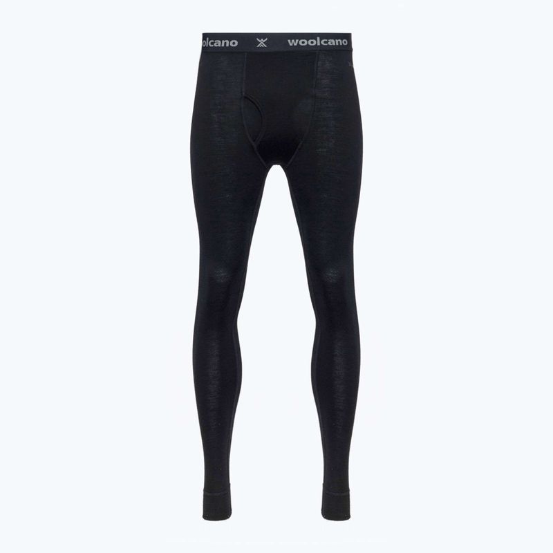 Set de lenjerie termoactivă pentru bărbați WOOLCANO Merino SET0540 negru 12