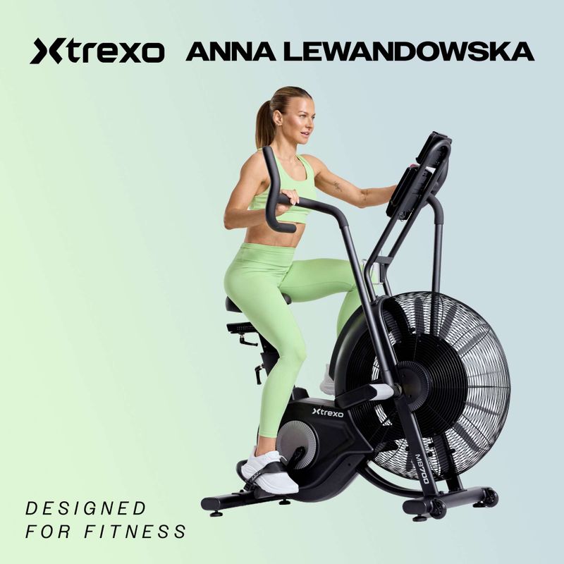 Bicicletă staționară XTREXO albă EB-500S 2