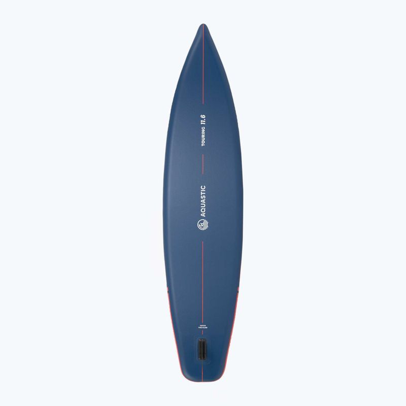 Set placă SUP gonflabilă AQUASTIC Touring 11'6" albastru 5