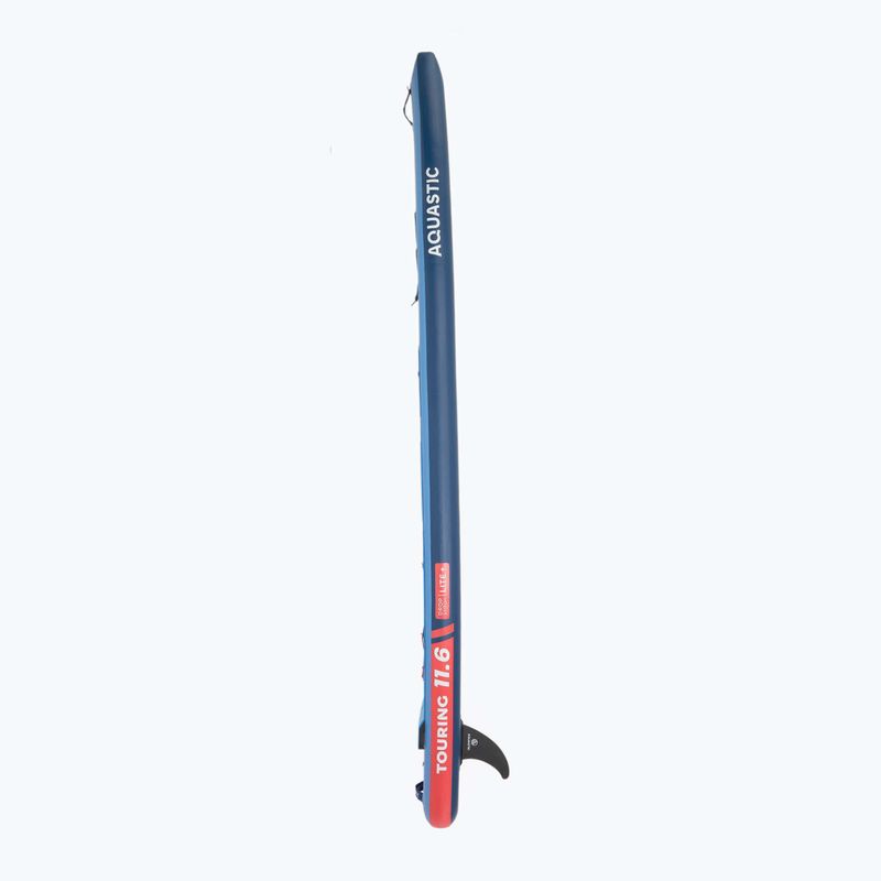 Set placă SUP gonflabilă AQUASTIC Touring 11'6" albastru 6