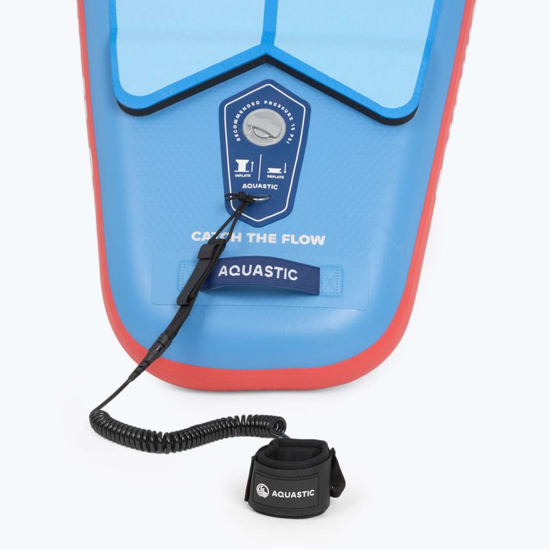 Set placă SUP gonflabilă AQUASTIC Touring 11'6" albastru 14