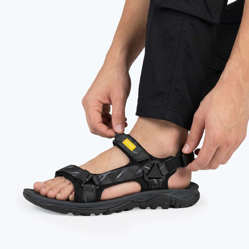 Sandale pentru bărbați KADVA Cruzo negre 5