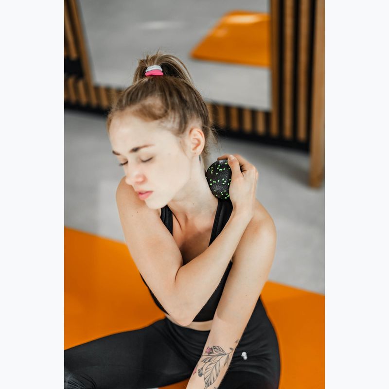 Minge de masaj XTREXO TRX-MSB008 8 cm neagră/limon 3
