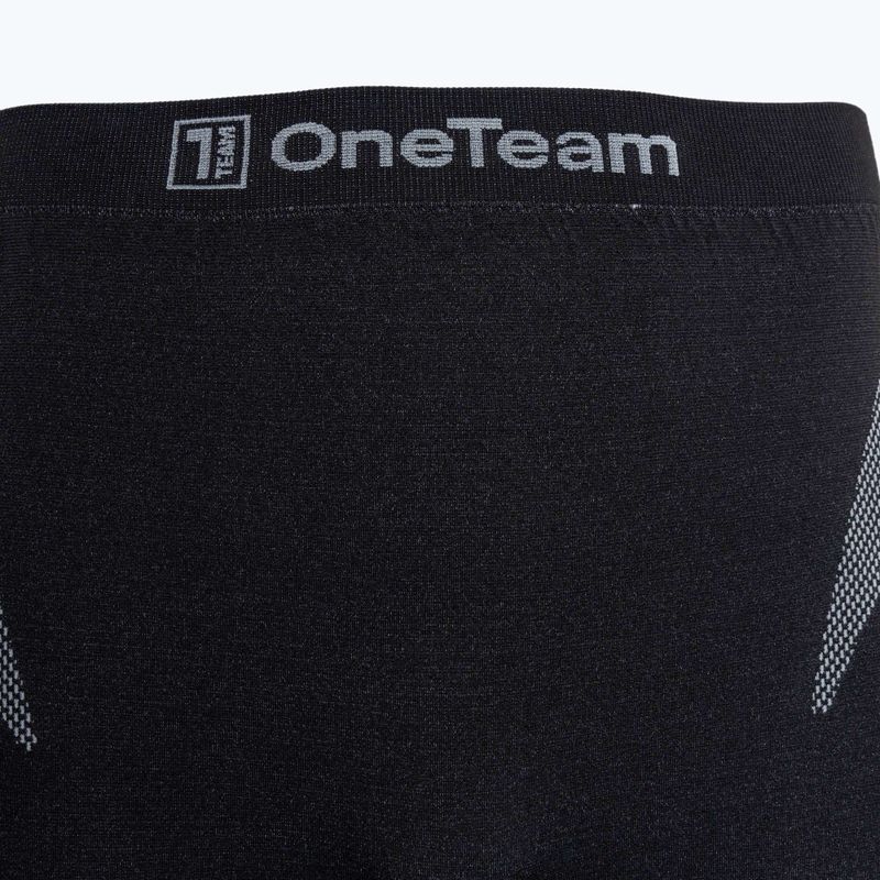 Set de lenjerie termoactivă pentru bărbați OneTeam Achill Set negru 22