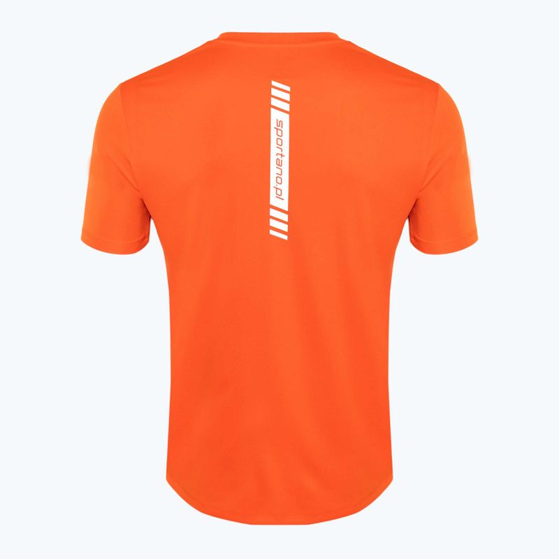 Tricou de alergare pentru bărbați SPORTANO Active Men portocaliu 2