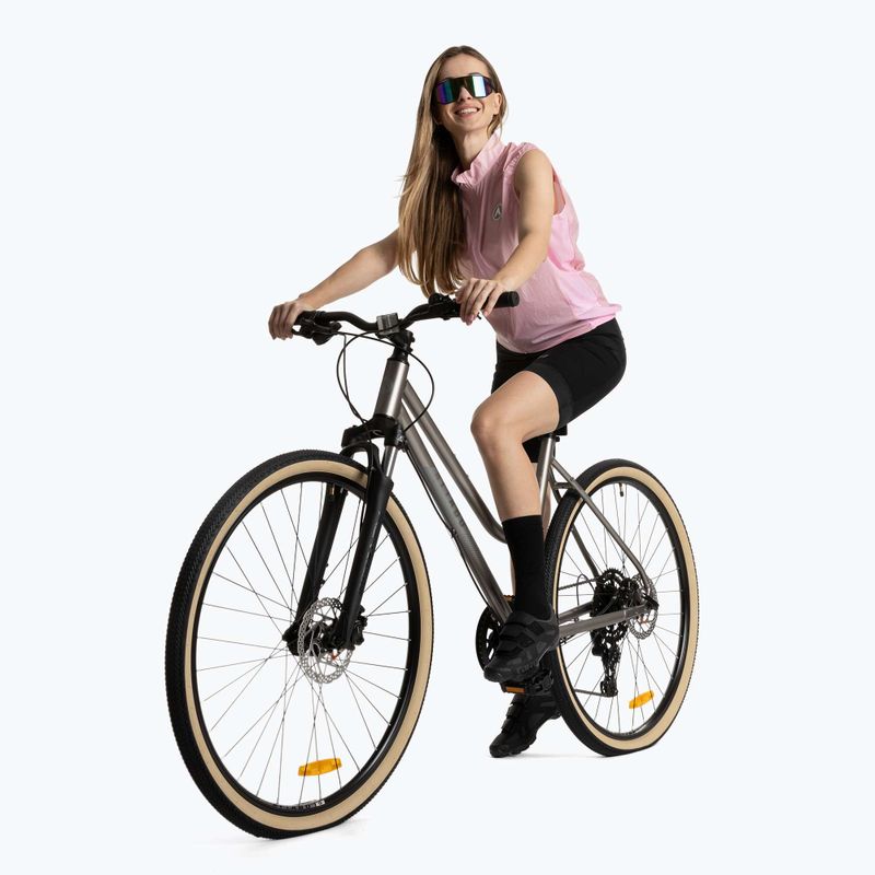 Vestă de ciclism pentru femei ATTABO Cahayo Vest Windproof różowy 8