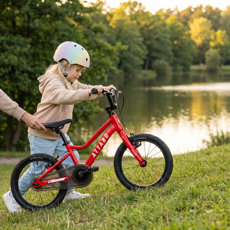 Bicicleta pentru copii ATTABO EASE 16" roșu 4