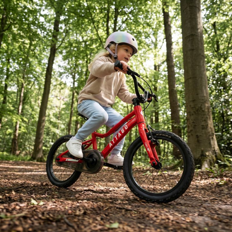 Bicicleta pentru copii ATTABO EASE 16" roșu 6