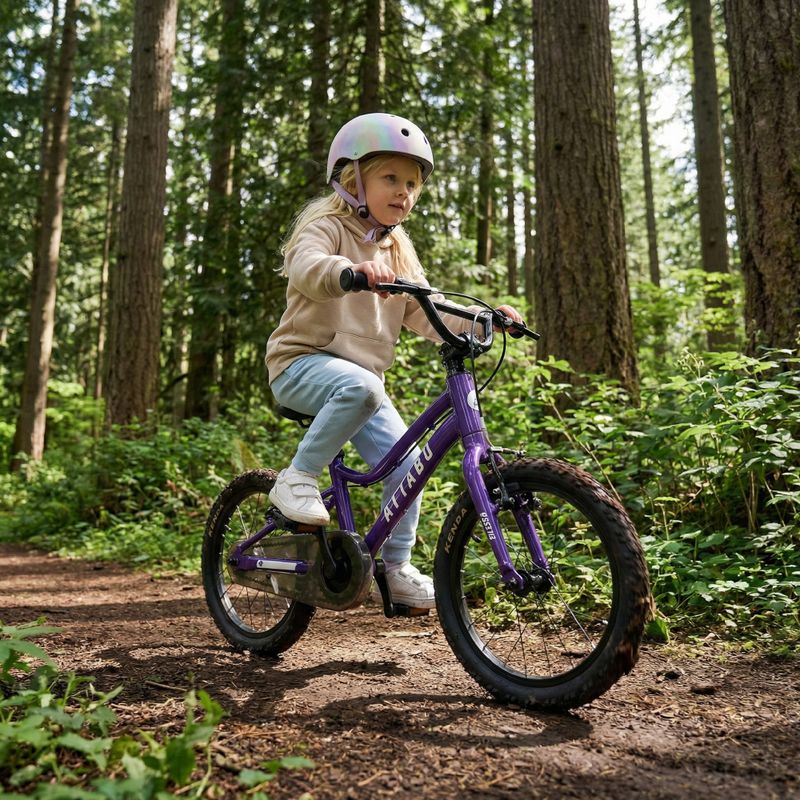 Bicicleta pentru copii ATTABO EASE 16" violet 5