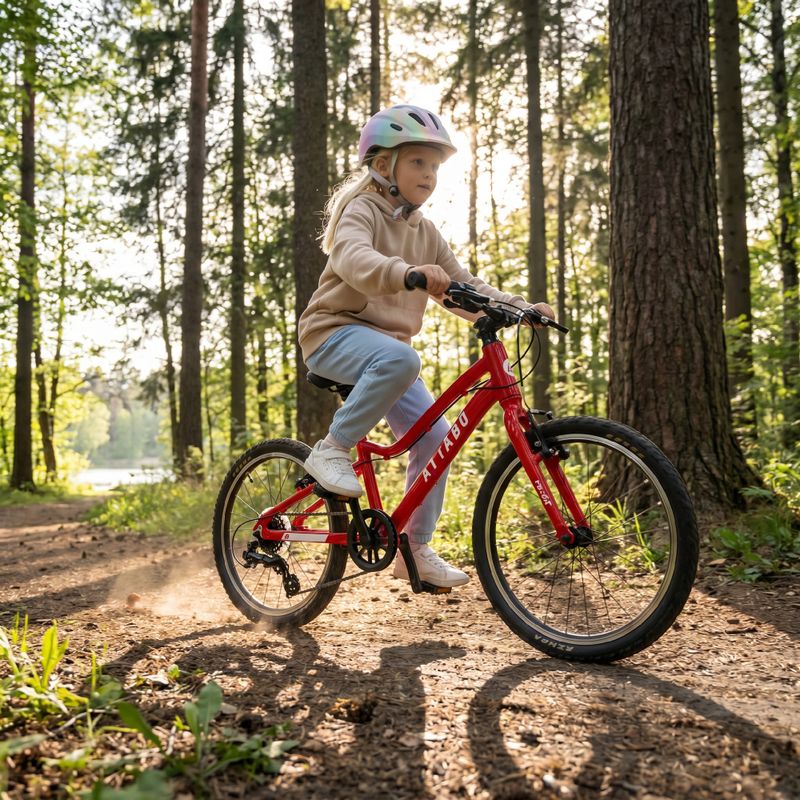 Bicicleta pentru copii ATTABO EASE 20" roșu 4