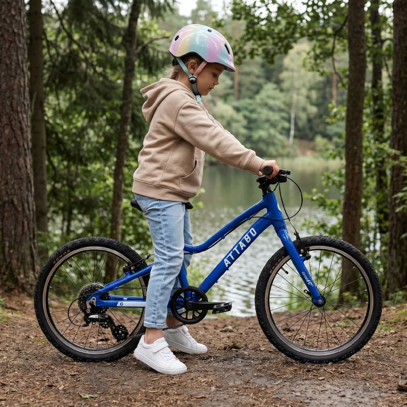 Bicicleta pentru copii ATTABO EASE 20" albastru 4